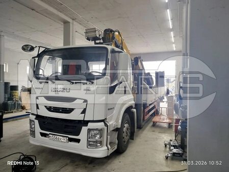 Ремонт и техническое обслуживание КМУ ISUZU - 1